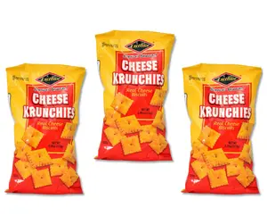 Excelsior Cheese Krunchies Island Fruits snack business