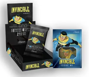 2025 Invincible Season 1 Keepsake Premiere Hobby Edition: 2 Relics Per Box Guaranteed, Chase Rare Autos & Patches