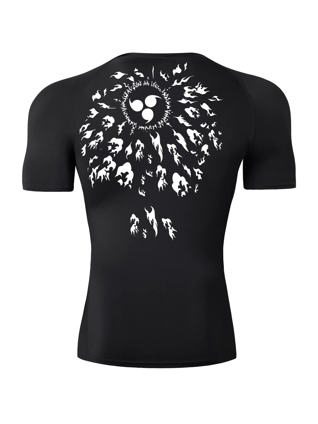 Men's Sporty Tight-Fit Short Sleeve Tee, Summer Quick-Dry Elastic Fitness Training Running Shirt, H-Type Silhouette, Moderate Fabric, Athletic Style Activewear, Workout Sportswear, Gym Workout Tee, Fitness Sport Top, Athletic Workout Clothing
