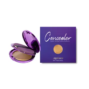 zephoco Natural-Tone Concealer Palette: Conceals facial blemishes and tattoos with a natural, seamless finish that stays put,Double-Layer Matte Air Cushion BB Cream Foundation Makeup Cosmetic