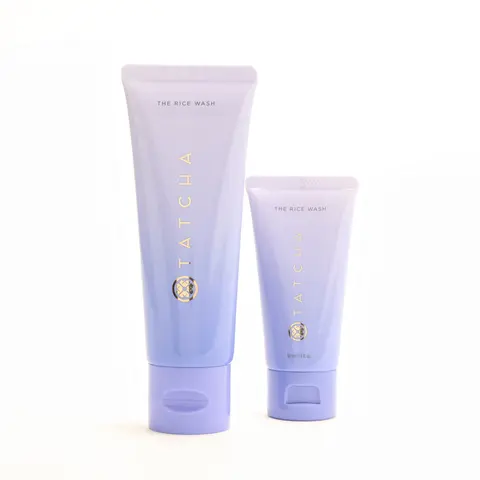 TATCHA Rice Wash Home & Away 2-Piece Kit