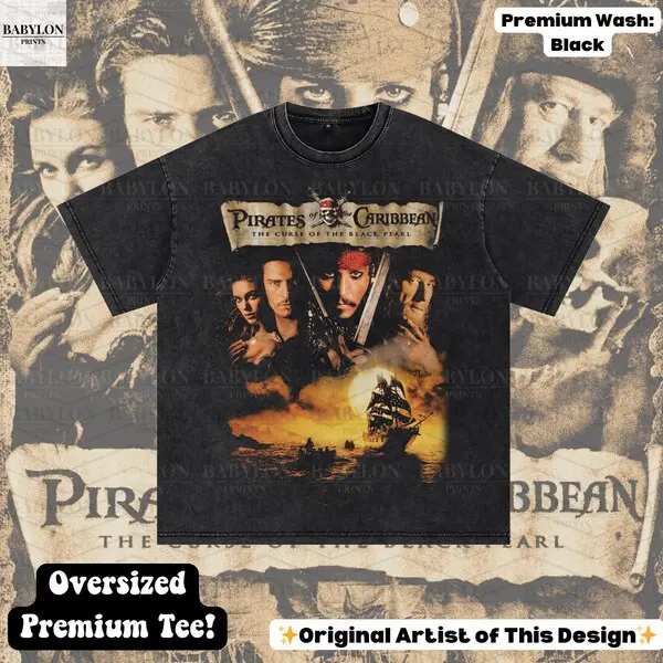 Pirates of the Caribbean Curse of the Black Pearl T Shirt, Jack Sparrow Shirt, Jack Sparrow Yo Ho Pirates Life For Me