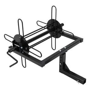 GARVEE Iron Wire Unroller with Bolts, Compatible with 2" Receiver Hitch, Fencing Wire Spreader Designed for Trucks, Tractors, and ATVs, Durable and Easy to Use