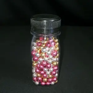 Edible Pearls - Mixed Pink, Silver and Golds Pearls for Your Dessert Needs