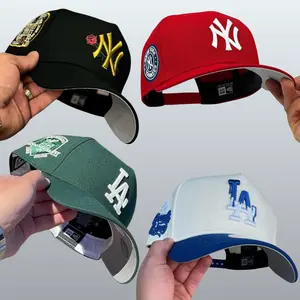 New Era 9FORTY Yankees Dodgers Adjustable Baseball Cap – Classic Logo Stitching, Curved Brim Hat, Premium Cotton Comfort Fit, Retro Athletic Streetwear Style, Breathable Everyday Wear, Unisex Men Women Fashion Cap