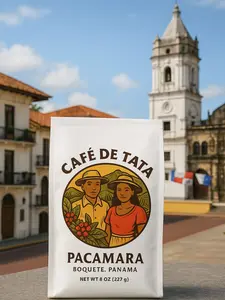 Café De Tata Pacamara - Premium Panamanian Coffee from Boquete Whole Beans Natural Process 8 oz