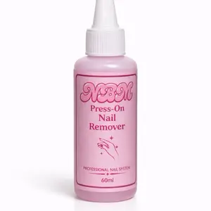 60ml Acetone Solution for Removing Gel Press-On Nails, Nail Polish and Press-On Glue