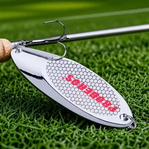 Stainless Steel Rust Proof Spinner Bait Set Lifelike Spoon Metal Jig Anti Tangle Casting Design Fresh Saltwater Fishing Lure 12 Sizes High Precision Rotating Bait Tackle Accessories