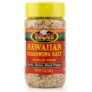 NOH Hawaiian Seasoning Salt Garlic herb 7 oz Flavor