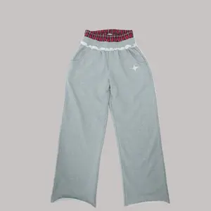Desaints Double Wasted Gray Sweat Pants