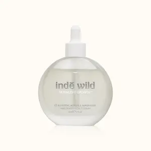 Indē Wild Moonlight Growth Scalp Serum | Hair Growth & Hair Density Serum with Ayurvedic Actives & Superherbs | Thicker Fuller Looking Hair | Scalp Treatment for Hair Fall & Hair Thinning | 50ml