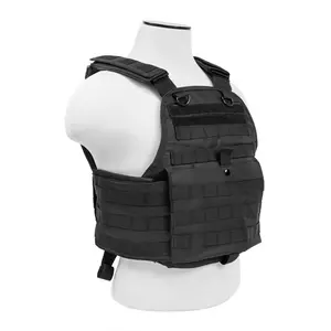 Executive Carrier Vest MOLLE [M-2XL] Weight Vest For Training Adjustable-BLACK