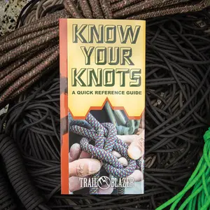 Trailblazer Know Your Knots Quick Reference Guide - Laminated Folding Guide