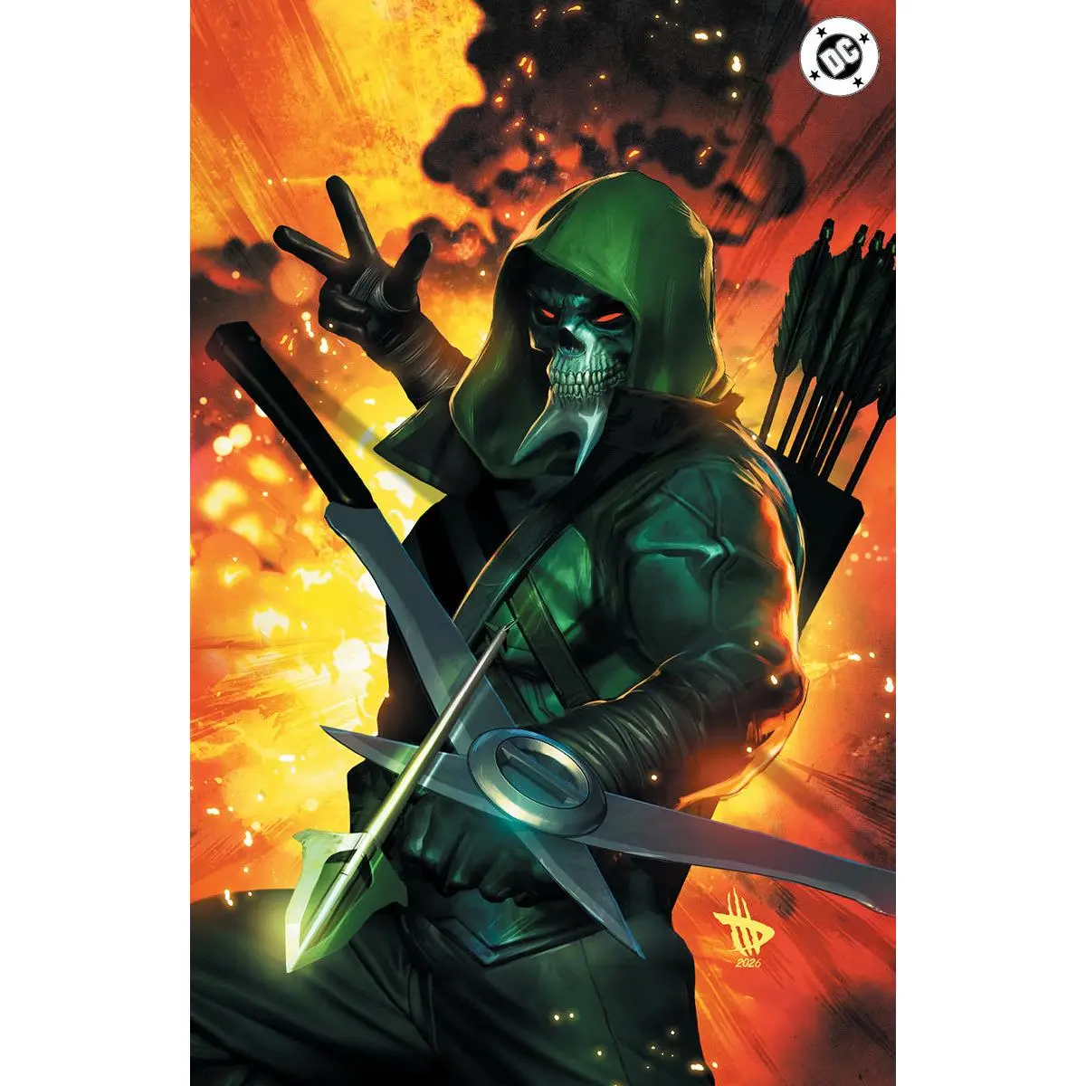 ABSOLUTE GREEN ARROW #1 (OF 6) DAVE WILKINS EXCLUSIVE VIRGIN VAR (05/20/2026)