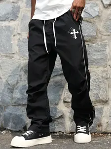 American Street Fashion Work Pants for Men and Women, Summer Loose Straight Leg Casual Pants, Perfect for Daily Wear