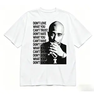 Ship Within 24 Hours Vintage 2Pac Prayer Graphic T Shirt Tupac Shakur 90s Hip Hop Rap Legend Unisex Soft Cotton All Sizes For Men Women Streetwear Casual Daily Wear
