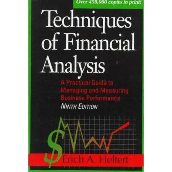 USED Book - Techniques of Financial Analysis: A Practical Guide to Measuring Business Performance by Erich A. Helfert (Paperback) - english