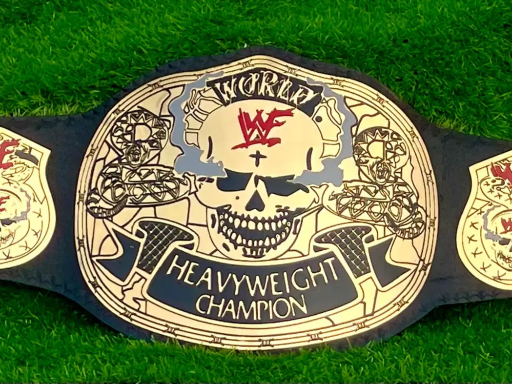 Smoking Skull Stone Cold World Heavyweight Championship Title Replica Belt 2mm