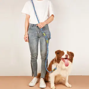 Dog Leash, Adjustable Pet Leash for Small Medium Large Dogs, Pet Supplies for Outdoor Walking Travel Decor