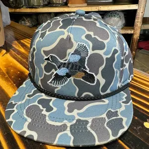 Blue Wing Teal Rope Hat