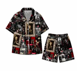 Vampire Diaries Kid & Adult Family Matching Pajamas, Halloween Xmas Sleepwear, Bookish TV Show Gift