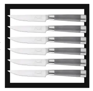 Messerstahl 6-Pieces Steak Knife Set With Lifetime Warranty