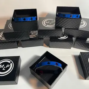 Clover Bracelet in Blue & Black