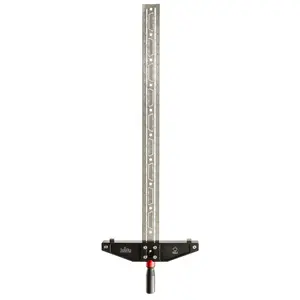 JessEm 07423 Claymore 24"" Sword T-Square – Stainless Steel Precision Ruler with Imperial & Metric Scales, Durable Measuring Tool for Accurate Woodworking and Layout Work