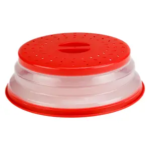 Microwave Splatter Cover and Colander. Keep Microwave Cleaner. Restrict Splatter Splashes - Avoid Mess In Microwave. Use as Colander Too for Rinsing