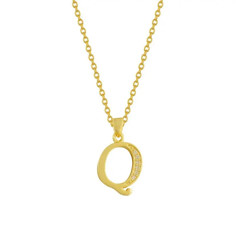 EVRY JEWELS Gold or Silver Plated Women's Hypoallergenic Say My Name Necklace