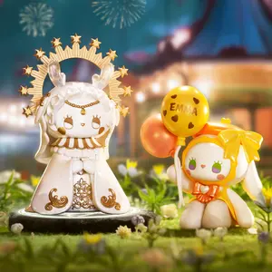 LUCKY EMMA Secret Forest Midnight Market Celebration Box Sealed Hobby Box with 6+2 Hidden Editions PVC Mystery Dolls for Anime Collectors