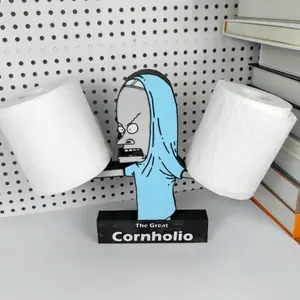 Funny Bathroom Toilet Paper Holder, Practical and Fun Decorative Accessory, Perfect for Home Use, Creative and Useful Bathroom Organizer, Bathroom Essentials Accessories