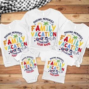 Custom Shirt Design Plus Size Family Reunions Graduations Birthdays Family Vacations Weddings and More White T-Shirt with "HOB" Print