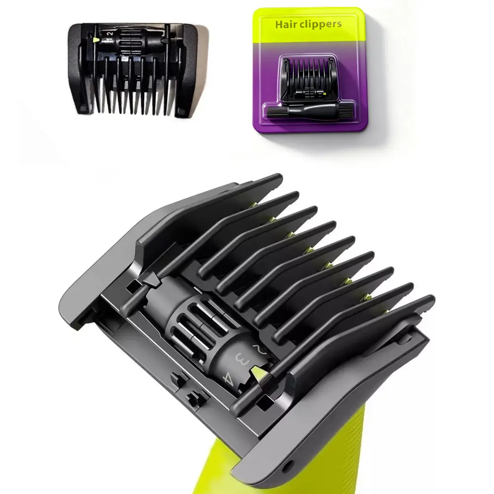 5-in-1 Guide Comb Guard Fit for One Blade QP2520 QP2530 QP2620 QP2630 QP2724 QP2834 Beard Trimmer Adjustable Trimmer Head 1-5mm Adjustable