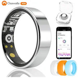 2026 New Smart Sports Ring Gen 3 with 300mAh Charging Case 5ATM Waterproof Gifts for Women Men & Couples Professional Outdoor Activity Health Tracker