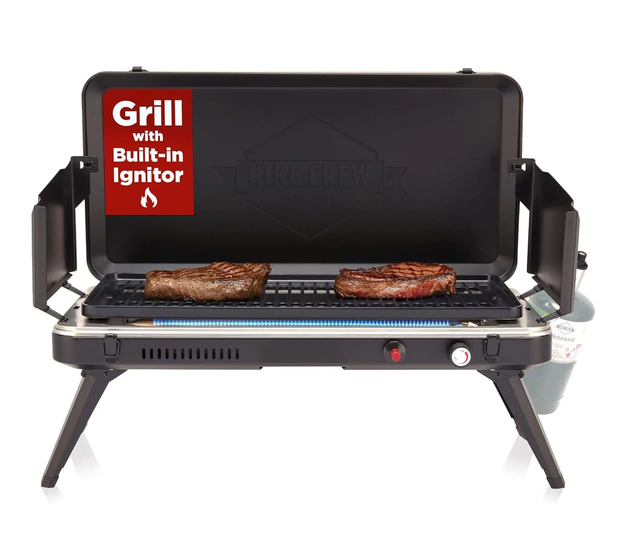Hike Crew Gas Camping Grill - 13,000 BTU Hike Crew Gas Camping Grill - 13,000 BTU