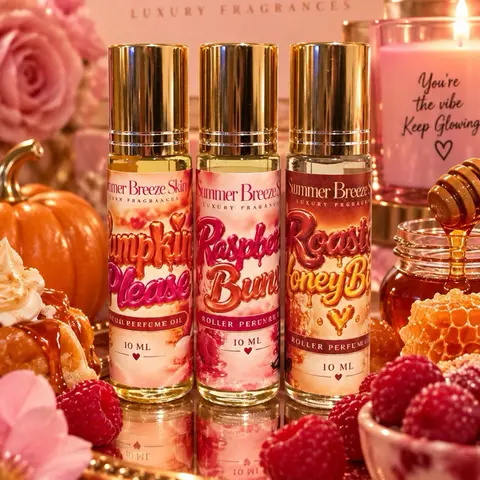Our Seasonal scents Roll on it 5 Ml sample size and 10ml captivating blend for attractive and confident feeling