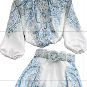 2pc short set (blue)