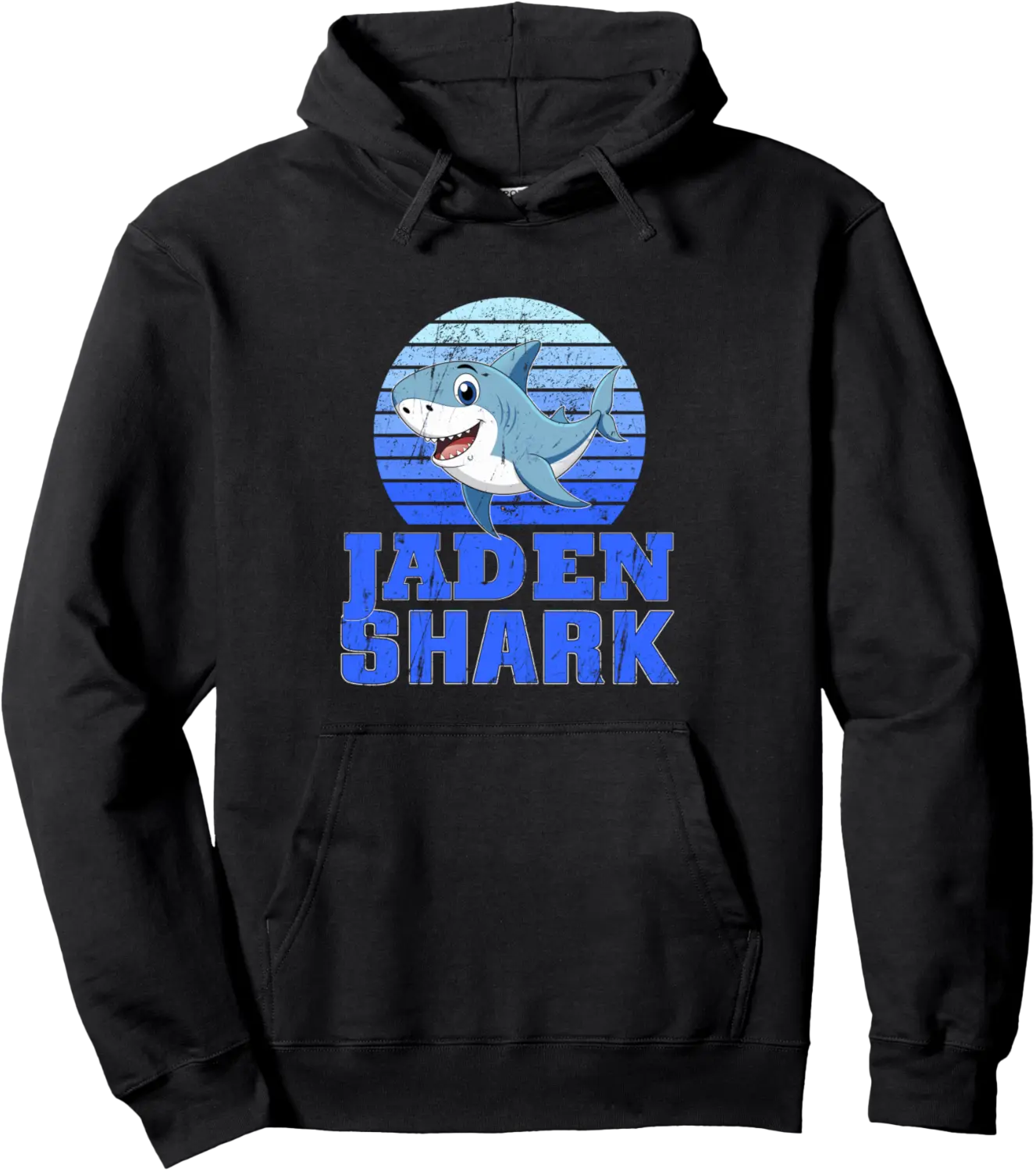 Jaden Shark Family Reunion Squad Pullover Hoodie - Karenlyn Shop 88B0DC33V2P1