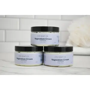 Magnesium Cream - Lavender, Eucalyptus, Fragrance Free
