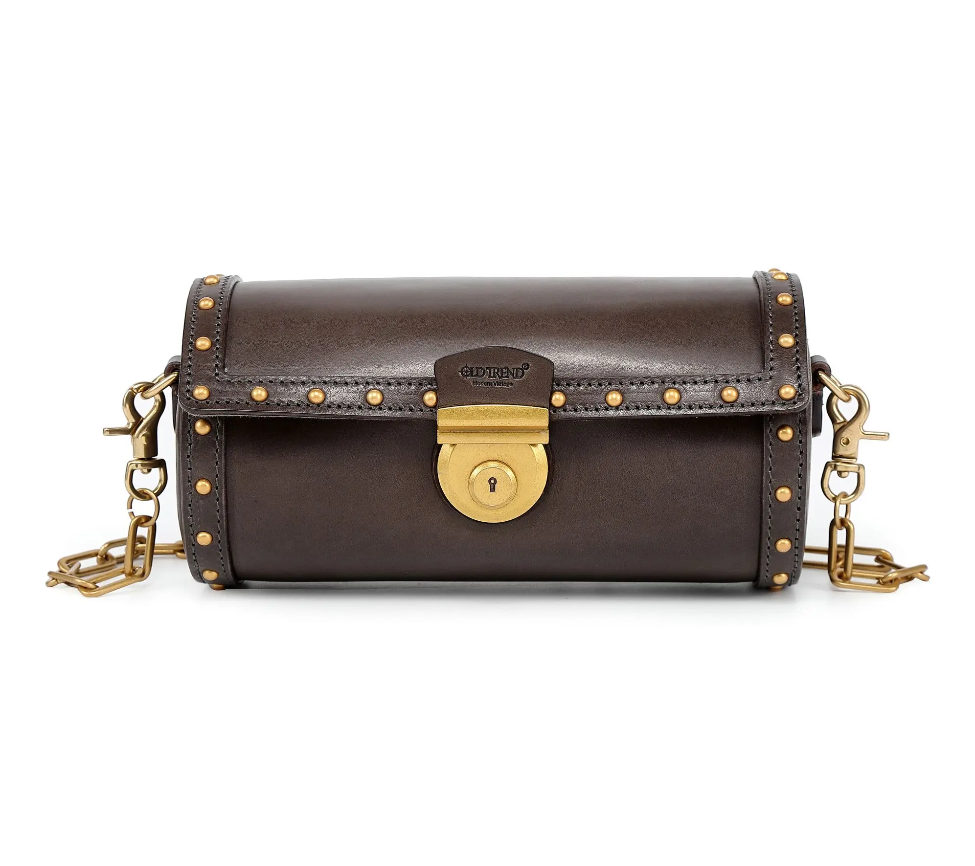 Old Trend Oranda Leather Barrel Crossbody & Shoulder Bag