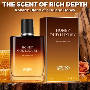 Honey Oud Luxury Eau De Parfum 90ml For Women & Men | Honey, Bergamot, Oud, Patchouli Amber, Musk | Long-Lasting Luxury Fragrance | Perfect Gift Scent