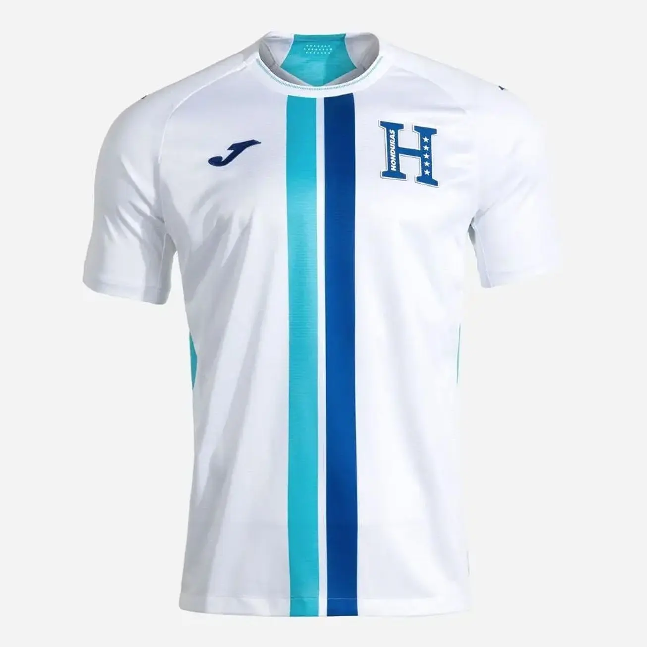 Joma Honduras Home Men's Soccer Jersey 26 - White/Royal