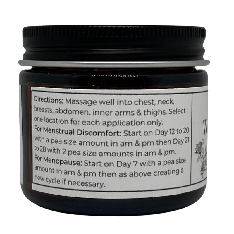 Organic Wild Yam Cream, All Natural, Made in USA Skincare Hormonal Balance