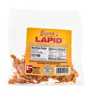 Elena's Lapid Fried Chicken Skin Chicharon 71 g Elena's Lapid Fried Chicken Skin Chicharon 71 g