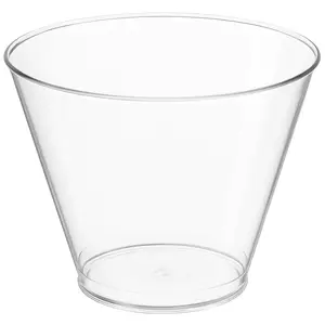 Clear Plastic Tumbler Cups - 5 oz, 88 Pack