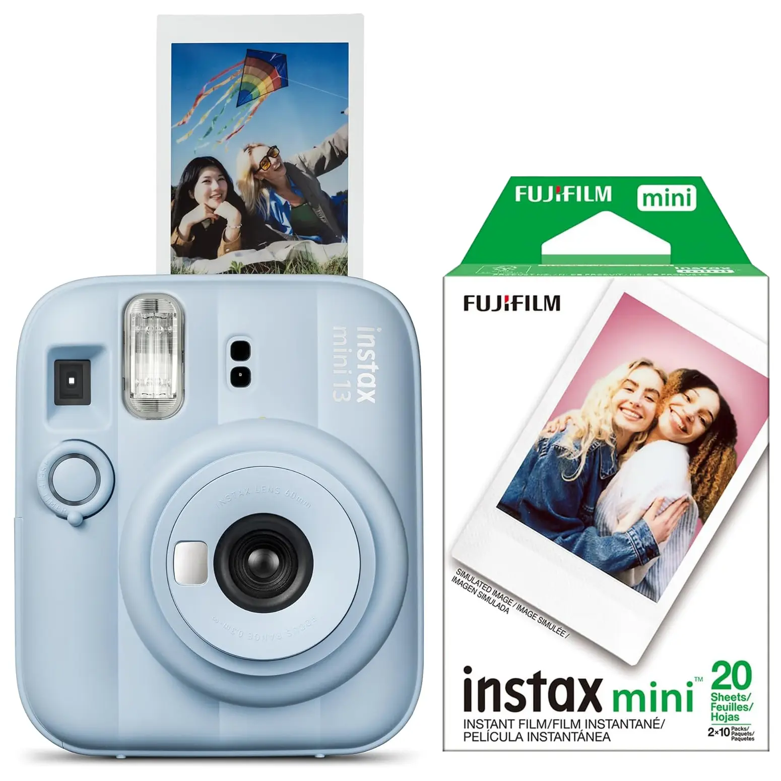 Fujifilm Instax Mini 13 Instant Film Camera with 20 Count Film Pack