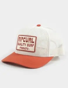 RIP CURL  Mens Pacific Rinse Trucker Hat, Cream Combo