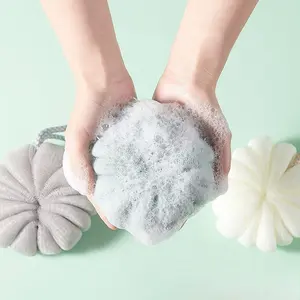 Soft Touching Exfoliating Loofah Sponge for Body Scrubbing in Shower - Perfect for Men and Women