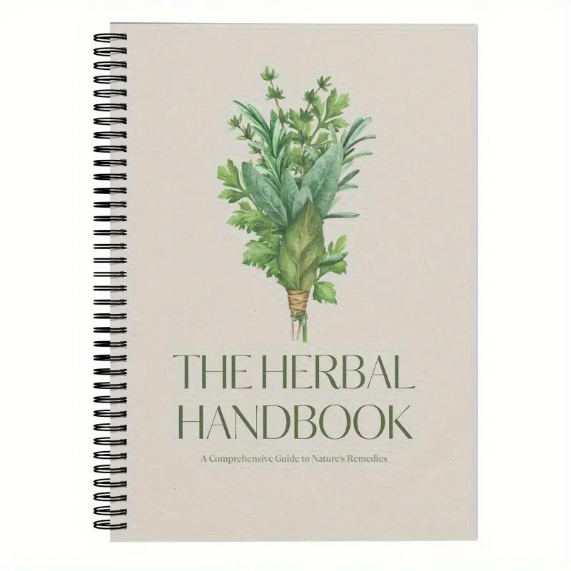 1pc Herbal Handbook: 82 Medicinal Plants, Natural Remedies & Herbal ...